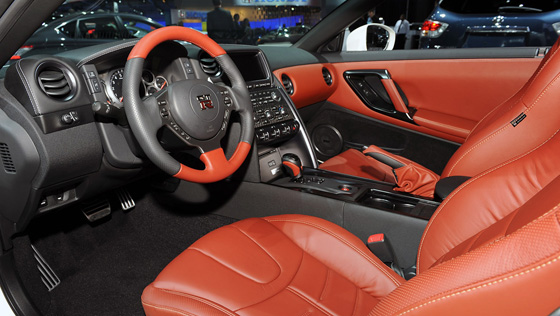 Nissan GT-R 2014 interior