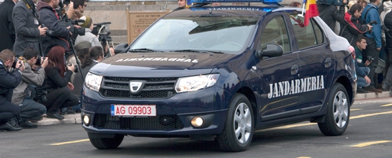 Dacia Logan pentru Jandarmerie