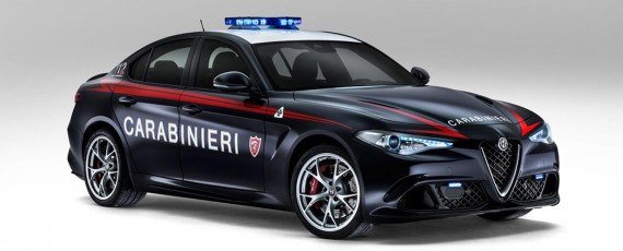 Alfa Romeo Giulia Quadrifoglio - Carabinieri