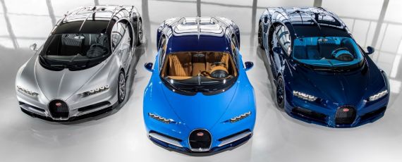 Bugatti Chiron - primele livrari