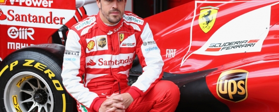Fernando Alonso  - Ferrari 2013 UPS
