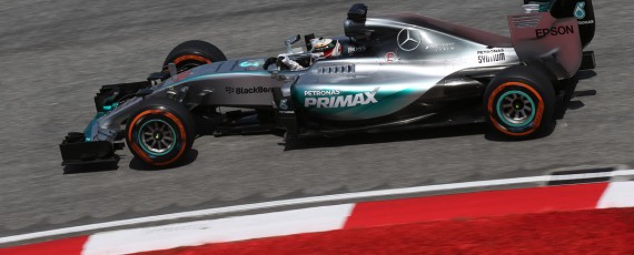 Lewis Hamilton - pole position Malaezia 2015