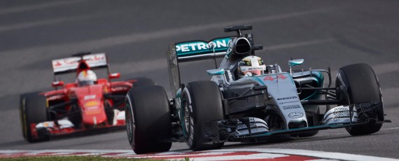 Lewis Hamilton - pole position China 2015