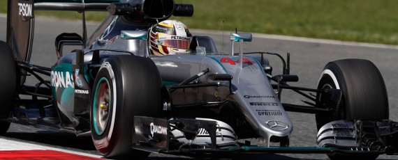 Lewis Hamilton - pole position Barcelona 2016