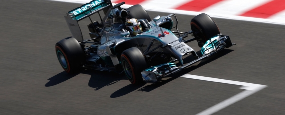 Lewis Hamilton - pole position F1 Spania 2014