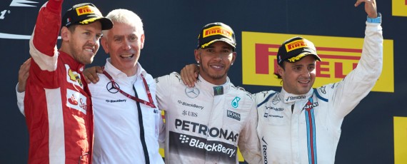 Lewis Hamilton - castigator Monza 2015
