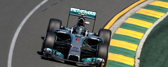 Nico Rosberg - castigator Melbourne 2014