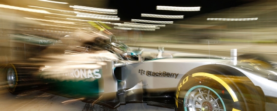 Nico Rosberg - pole position Bahrain 2014