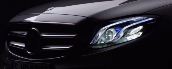 Noul Mercedes-Benz E-Class 2016 - faruri LED Multibeam