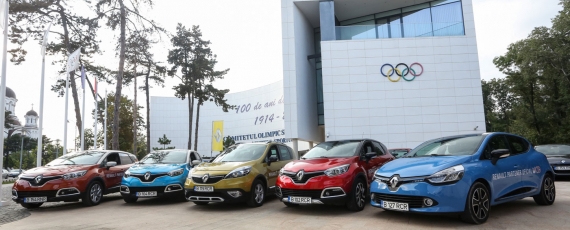 Renault, partener principal al COSR cu ocazia Centenarului Olimpismului