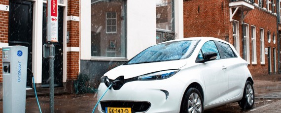 Renault ZOE - retea incarcare solara in Olanda