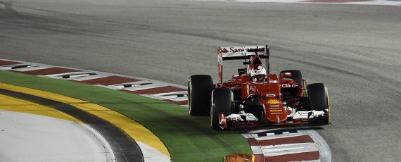 Sebastian Vettel - castigator Singapore 2015
