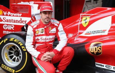 Fernando Alonso  - Ferrari 2013 UPS