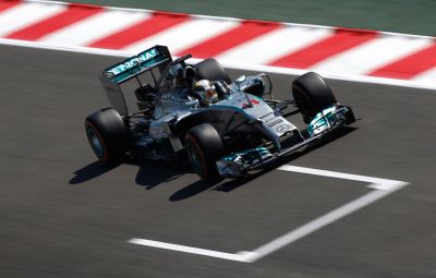 Lewis Hamilton - pole position F1 Spania 2014
