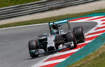 Nico Rosberg - rezultate cursa Austria 2014