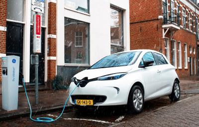 Renault ZOE - retea incarcare solara in Olanda