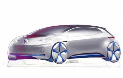Volkswagen - concept electric Paris 2016