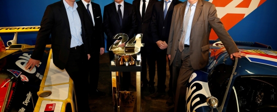 Philippe Sinault (Signatech), Carlos Tavares (Renault ) Didier Calmels (Signatech), Pierre Ragues (Pilot), NELSON PANCIATICI (Pilot), Bernard Ollivier (Alpine-Caterham)