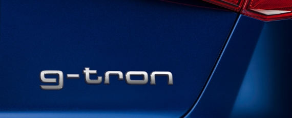 Audi A3 Sportback g-tron - logo g-tron