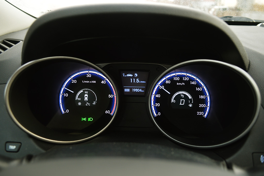 Test drive Hyundai ix35 - ceasuri bord