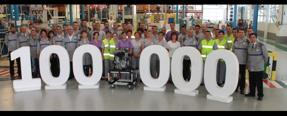 100.000 de motoare TCe fabricate la Dacia