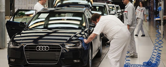 Audi - linie de productie