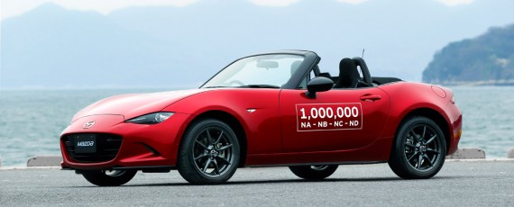 Mazda MX-5 - 1.000.000 de exemplare