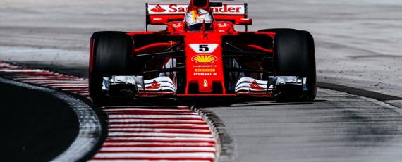 Sebastian Vettel - pole position Hungaroring 2017