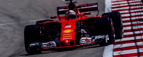 Sebastian Vettel - pole position Rusia 2017