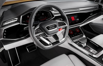 Audi Q8 sport concept - Google Android