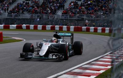 Lewis Hamilton - pole position Canada 2016