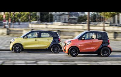 Noile smart fortwo si forfour