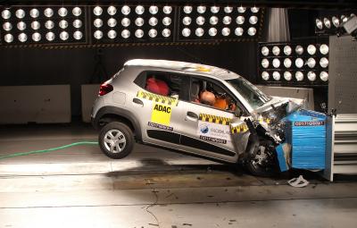 Renault KWID - test Global NCAP