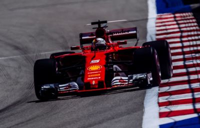 Sebastian Vettel - pole position Rusia 2017