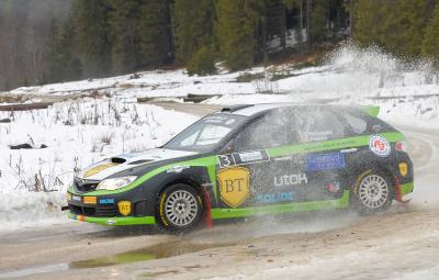 Simone Tempestini - castigator Covasna Winter Rally 2015