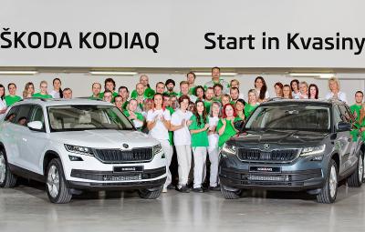 SKODA Kodiaq - start productie Kvasiny
