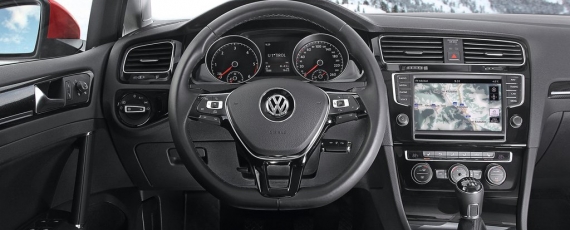 VW Golf 7 4Motion - interior