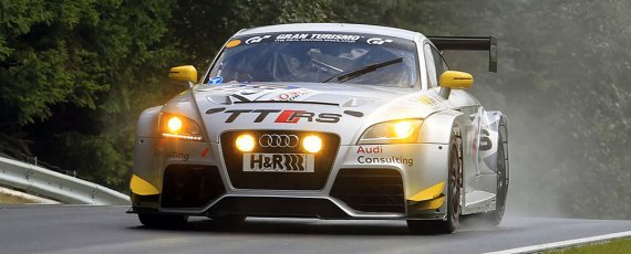 Audi TT RS pentru curse, 2011