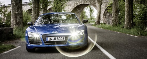 Audi R8 LMX - faruri laser