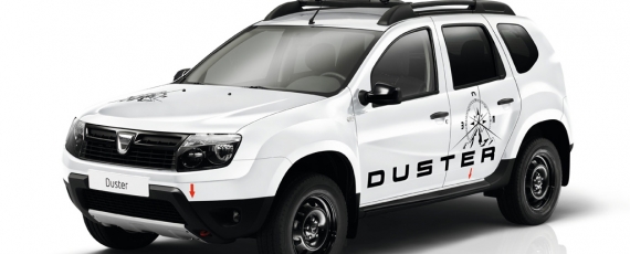 Dacia Duster Aventure Blanc Glacier - faţă