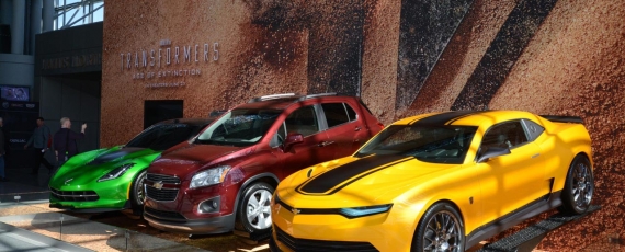 Salonul Auto de la New York 2014 - standul GM Transformers