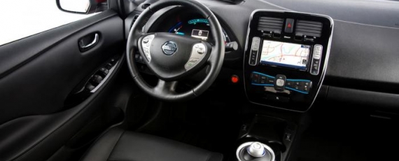 Nissan Leaf facelift - interior