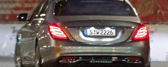 Noul Mercedes-Benz S-Class - spate
