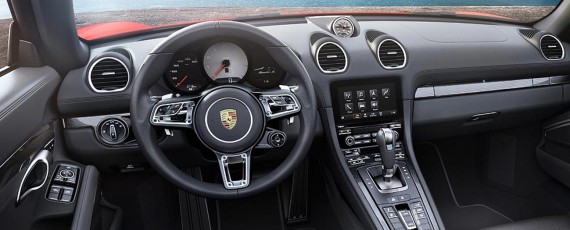 Noul Porsche 718 Boxster - interior