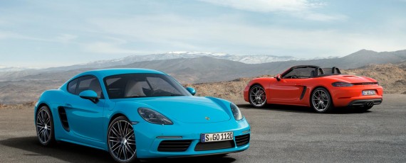 Noile Porsche 718 Cayman S si 718 Boxster S
