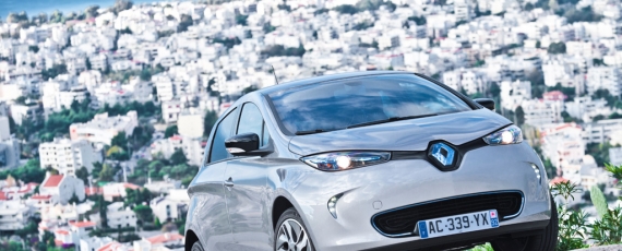 Renault Zoe - faţă