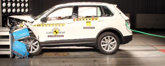 Noul Volkswagen Tiguan - teste Euro NCAP